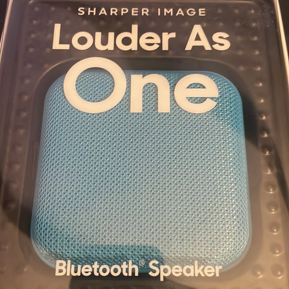 NIB Sharper Image Louder as One Bluetooth Speaker - Picture 4 of 4